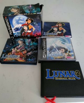 Lunar 2 Eternal Blue Complete (sony Playstation 1) Rare Rpg Ps1 Psx Role Playing