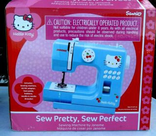 Rare Janome Hello Kitty Sew Pretty Sew Perfect Sewing Machine 525