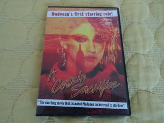 Madonna A Certain Sacrifice Dvd Very Rare Ntsc Made In Canada 2004 Picture Disc