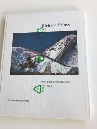 Richard Prince Art Book Photographs / Photographien 1977 1993 Rare