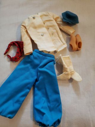 Vintage 1964 Ken In Holland Barbie Doll Outfit - Near Complete