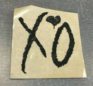 The Weeknd - Trilogy Rare Sticker - Starboy Kiss Land After Hours Xo Memorabilia