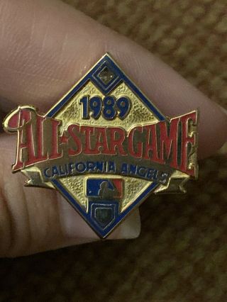 1989 California Angels Design Rare All - Star Game Press Pin