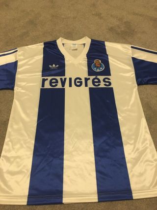 Fc Porto 1991/92 Home Vintage Football Shirt Rare Con Classic Xl