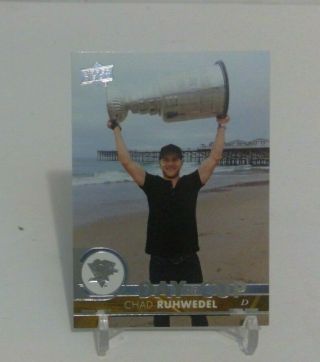 2017 - 18 Chad Ruhwedel Day Of The Cup Insert Rare