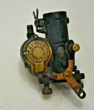 Antique Zenith Brass Carburetor Us.  Pat Dec.  29.  08 For Ford Model A Or Tractor?