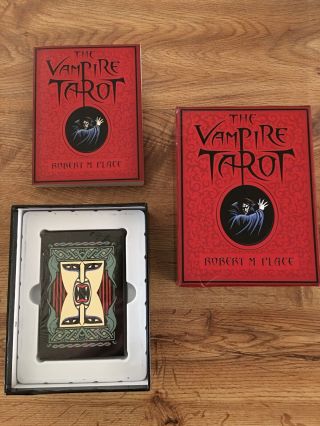 Rare The Vampire Tarot Robert M.  Place 1st Edition 2009