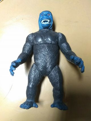 Vintage Rare Imperial King Kong Action Figure Poseable Arms Head Blue Varient