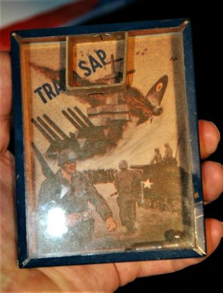 Rare Wwii A C Gilbert Trap A Sap Dexterity Game Hard To Find 1945