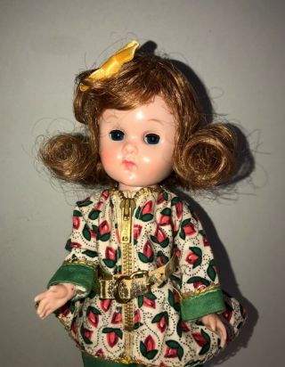Vintage Vogue Ginny Doll In Her 1955 “and Away We Go” Lounging Outfit