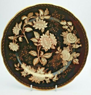 Very Rare Wedgwood Black Tonquin 8 1/4 Inch Plate 1 - Perfect