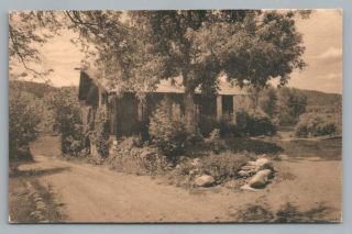 Valley Dude Ranch Nm Guest Cottage Pecos Mexico Antique Albertype 1920s
