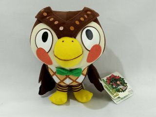 Animal Crossing Blathers Owl Plush Toy Nintendo 2001 Christmas Part 3 Mwt Rare