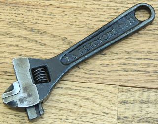 Little 7” Keystone Mfg.  Co.  No.  77 Adjustable Wrench - Antique Hand Tool
