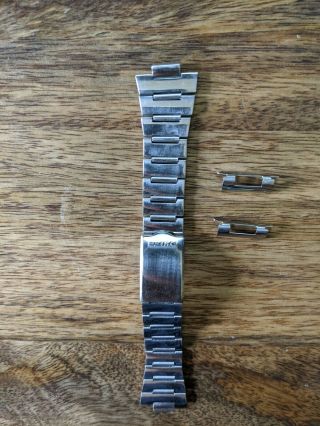 Seiko Rare 7016 - 5011 Monaco Auto Chronograph Metal Bracelet Complete