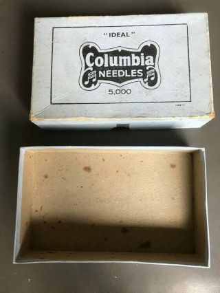 Columbia Ideal Gramophone Needles (5,  000) Dealer 