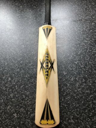 Rare Miniature Cricket Bat - English Odi V West Indies 1998 Signed