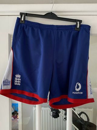 England Admiral Vodafone 2006 One Day Cricket Shorts Very Rare Size Mens Xl
