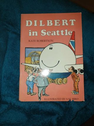 Rare Vintage British Airways Dilbert In Seattle By Kate Robertson