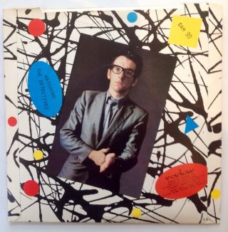 Rare Elvis Costello - Accidents Will Happen 7 " With Very Rare Postcards 1st Ed
