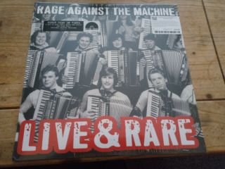 Rage Against The Machine Live And Rare Lp Rsd Black Friday