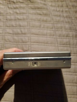 Sony Walkman WM - 5 cassette player Vintage Or Repairs rare silver 2