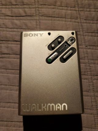 Sony Walkman WM - 5 cassette player Vintage Or Repairs rare silver 3
