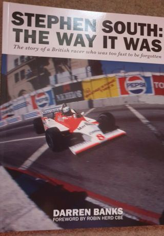 F1 Formula One Stephen South The Way It Was/ Rare Book
