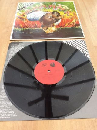 Peter Tosh - Mama Africa - Rare 1983 Uk A1/b1 Vinyl Lp Record - Reggae Roots