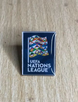 Uefa Nations League Pin Badge Rare Wales