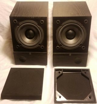 Acoustic Research Shelf Speakers; Rare; M.  A.  Hol Imaging