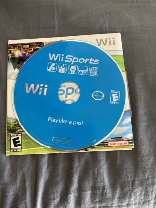 Wii Sports (nintendo Wii,  2006) Game Disc Only Complete Rare Scratches