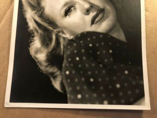 Ginger Rogers Rare Early Vintage Autographed 8/10 Photo 1939 3