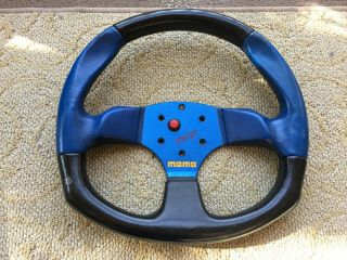 Rare.  Momo Sparco Steering Wheel Leather Apache