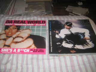 Missy Elliott - Da Real World - 1 Poster Flat - 2 Sided - Nmint - Rare