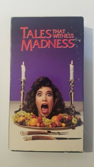 Tales That Witness Madness Rare Oop Like Vhs 1973 Horror Slasher Gore Cult
