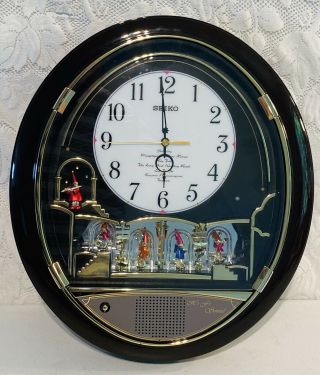 Seiko Melodies In Motion Wall Clock Beatles For Part Rare Musical
