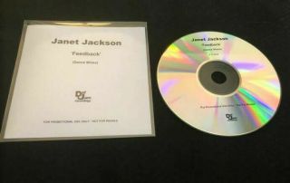 Janet Jackson - Feedback (dance Mixes) - Mega Rare Promo Cd