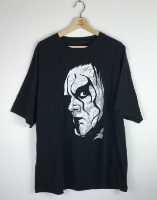 Sting Authentic Wwe Wrestling T - Shirt Xxl Mens 2014 Wcw Wwf Tna Vintage Rare