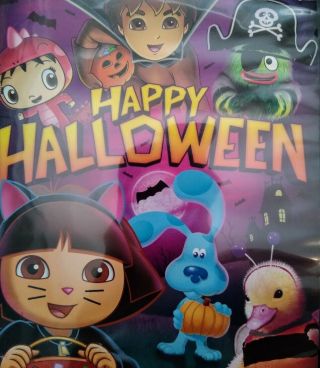 Nickelodeon Happy Halloween Dvd 2010 Dora Blue 