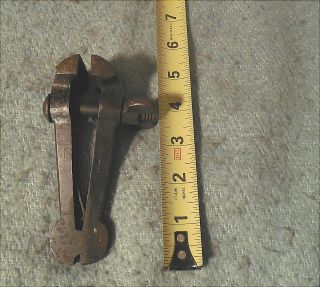 Antique Made In Germany 5 " Heavy Duty Hand Vise W 1 1/2 " Wide Jaws
