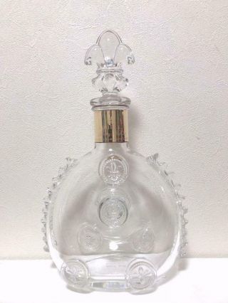 Remy Martin Louis Xiii Baccarat Empty Crystal Bottle Liquor Rare Limited No Box