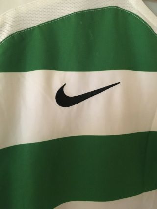 Celtic FC Home Nike Football Shirt Vintage 2005/06 Adult size L Rare Retro 3