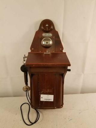 Antique Jydsk Aktieselskab Wall Telephone