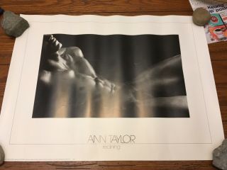 Ann Taylor Photography Poster Nude Male “reclining” 1983 23.  5x18 Gay Interest