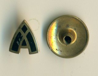Rare vintage Lambda Chi Alpha fraternity early version pledge button pin - Wow 2