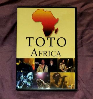 Toto - Africa Rare Live Classic Rock Dvd Rain All Regions,  Interview