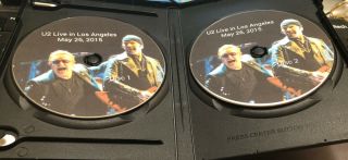 U2 Live In The City Of Angels 5/26/15 (2 Rare Imported DVD Set) 3