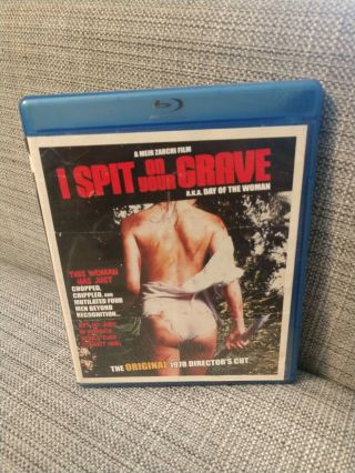 I Spit On Your Grave Blu Ray (1978) Htf Oop Rare Uncut Director’s Cut