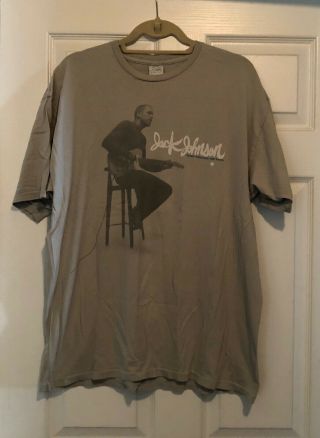 Jack Johnson Sleep Through The Static Rare Concert T - Shirt 